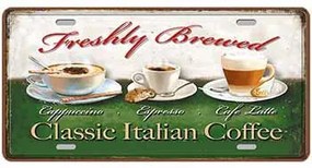 Ceduľa značka Classic Italian Coffee