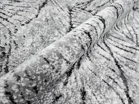 DC Koberec Lapiso SOFT 400 sivá čierna Rozmer: 240×330 cm