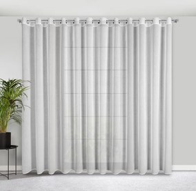 ZÁCLONA MARGO 300X250 CM BIELA