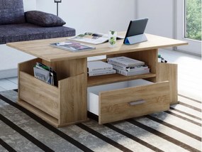 VCM Konferenčný stolík Junata (dub sonoma)  (100293434)