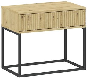 Nočný stolík 1S nízky-60 bez rukovätí artisan