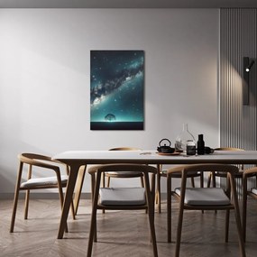 Obraz strom života a galaxia