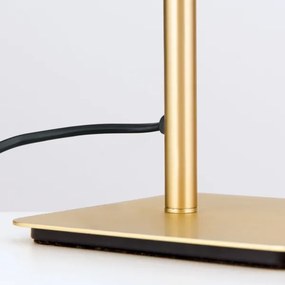 Orion LA 4-1209/1 - Stolná lampa CARLTON 1xE27/40W/230V biela/zlatá