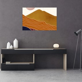 Obraz - Spacefrog design hory N⁰1 (90x60 cm)
