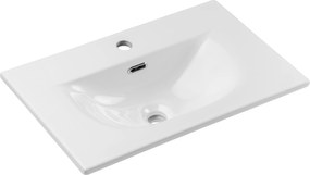Comad Nábytkové keramické umývadlo SKY 3 60CM, 61x40 cm, biela lesklá