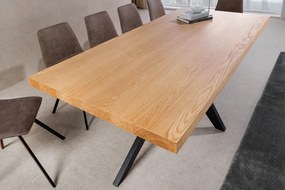 Jedálenský stôl ZEUS 200 cm v prevedení oak
