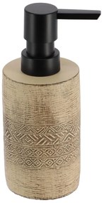 Dávkovač mydla Klass Natural, kombinácia farieb/s čiernymi prvkami, 160 ml