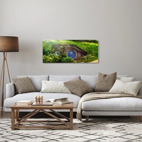 Obraz - Hobitína (120x50 cm)