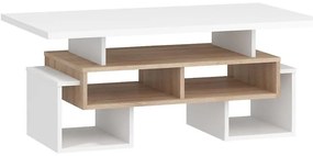 Konferenčný stolík S Rio-12 sonoma svetlý/biely