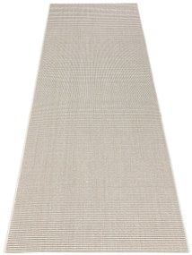Behúň Meadow 102722 Cream – na von aj na doma, 80x200, biela, chodba / predsieň, Hanse Home