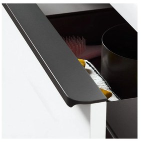 DURAVIT D-Neo závesná skrinka pod umývadlo, 2 zásuvky, 634 x 452 x 625 mm, grafit matný, DE435404949