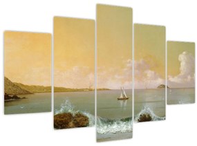 Obraz - Martin Johnson Heade, Rio de Janeiro Bay, reprodukcia (150x105 cm)