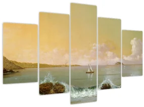 Obraz - Martin Johnson Heade, Rio de Janeiro Bay, reprodukcia (150x105 cm)