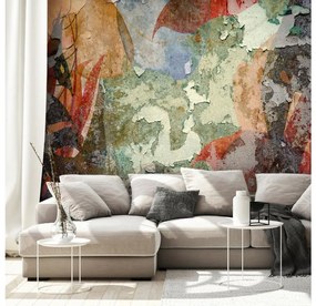 Artgeist Fototapeta - Colourful Wall Veľkosť: 147x105, Verzia: Samolepiaca