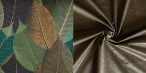 Golden Garden Paletové sedenie GG40 podsedák a vankúš 120cm x 80cm x 15cm slabo hnedá vzor kvety