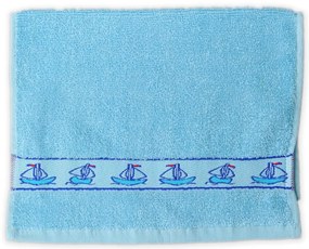 Detský uterák KIDS modrý 30x50 cm
