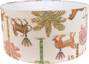 Látkové tienidlo viacfarebné so zvieracou potlačou 50/50/25