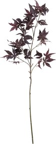House Doctor Umelý kvet Maple Burgundy 90 cm