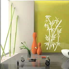 Sablio Samolepka na stenu: Čínský bambus - 47x90 cm