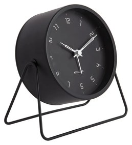 Karlsson 5952BK dizajnový budík 13 cm