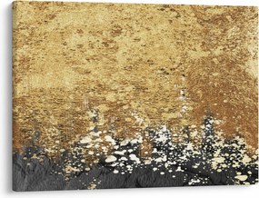 Obraz - Zlatá štruktúra N⁰3 (70x50 cm)
