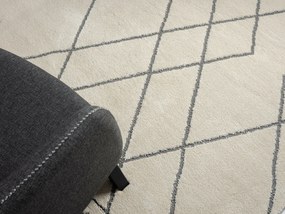 My Flair, Kusový koberec Moroccan Desert weiß/grau, 200x290, čiernobiela, obývacia izba