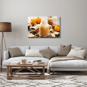 Obraz - Tekvicové latte (90x60 cm)