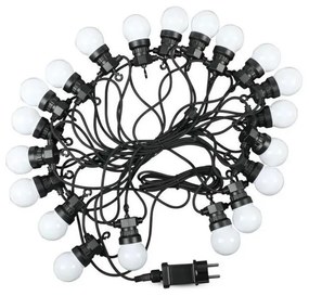 V-Tac LED Vonkajšia reťaz STRING 10m 20xLED/0,5W/24/230V 3000K IP44 VT0761