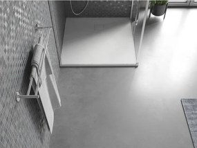 Mexen Bert, SMC štvorcová sprchová vanička 80 x 80 cm, biela, 4K108080