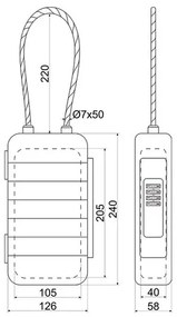 Richter Vodotesná bezpečnostná schránka KB.G13