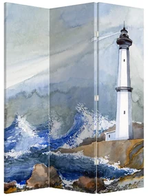 Paraván - Maľba majáku (126x170 cm)