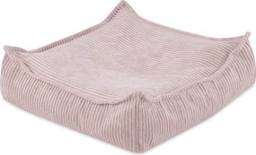 Podlahový puf menčester ružová