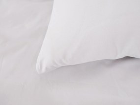 Bavlnená obliečka na vankúš Renforcé 40 × 60 cm - Jasmine svetlosivá 02