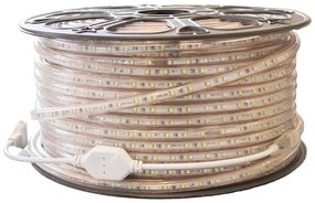 ECOLIGHT LED pásik - 230V - 1m - 120LED/m- 11W/m - IP68 - vodotesný - neutrálna biela - 14mm