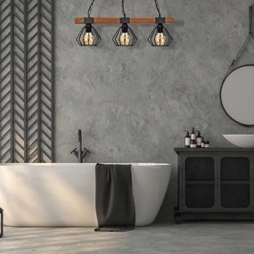 Luster na reťazi ULF 3xE27/60W/230V