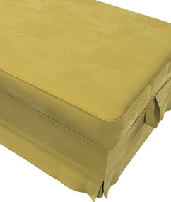 Poťah na podnožku Ektorp Bromma farba produktu zelená látka lesklá, zamatová