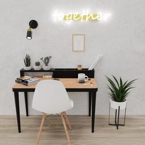 Flexibilná lampička JOKER 1xGU10/8W/230V čierna/zlatá