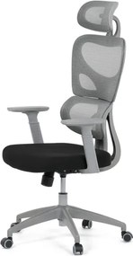 Kancelárska stolička sivá KA-K2081 GREY