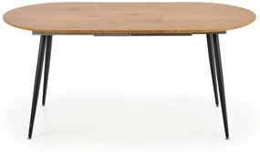 Rozkladací jedálenský stôl ZENITH v dekore dub 120(160)x80