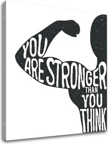 Motivačný obraz na stenu You are stronger