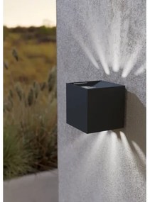 Eglo 900445 - LED Vonkajšie nástenné svietidlo CALPINO 2xLED/3,3W/230V IP54