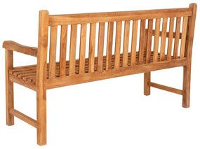 Dizajnová záhradná lavica Rimma 150 cm teak