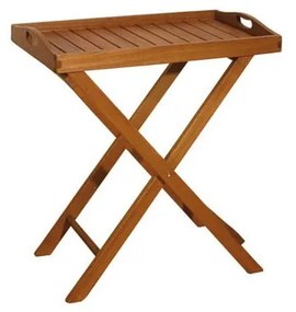 Záhradný stolík z eukalyptového dreva 42x67 cm Dallas – Garden Pleasure