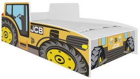 Detská posteľ Traktor Farba: Žltá