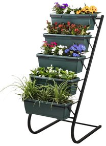 Kovový stojan na kvety (výška 130 cm) – Floriane Garden