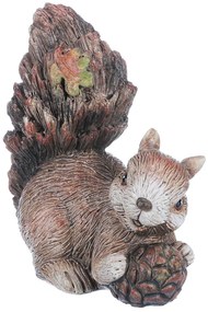 Veverička z polyresinu 14cm