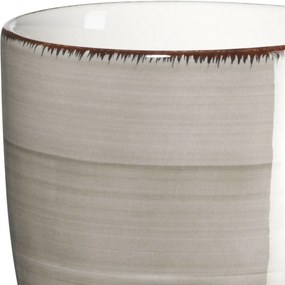 Mäser Sada 6 hrnčekov Bel Tempo, 380 ml, tmavošedáfarba