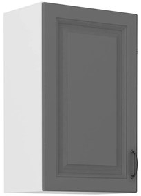 Kuchynská skrinka Stilo dustgrey/biely 45g/72 1f