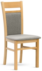 Stima jedálenská stolička VITO Vyberte odtieň dreva / látky ->: Dub sonoma / BOSS Camel v.4