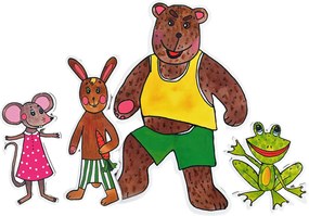 MARIONETINO – Boudo, budko – bábky 4 ks